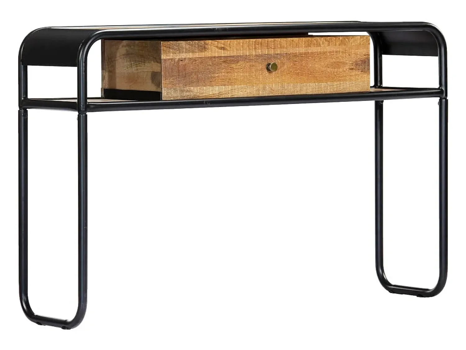 vidaxl Mesa consola 118x30x75 cm madeira de mangueira maciça^ Consola