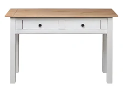 Consola* Mesa consola 110x40x72 cm pinho maciço Panama PT207293 Branco