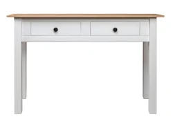 Consola* Mesa consola 110x40x72 cm pinho maciço Panama PT207293 Branco