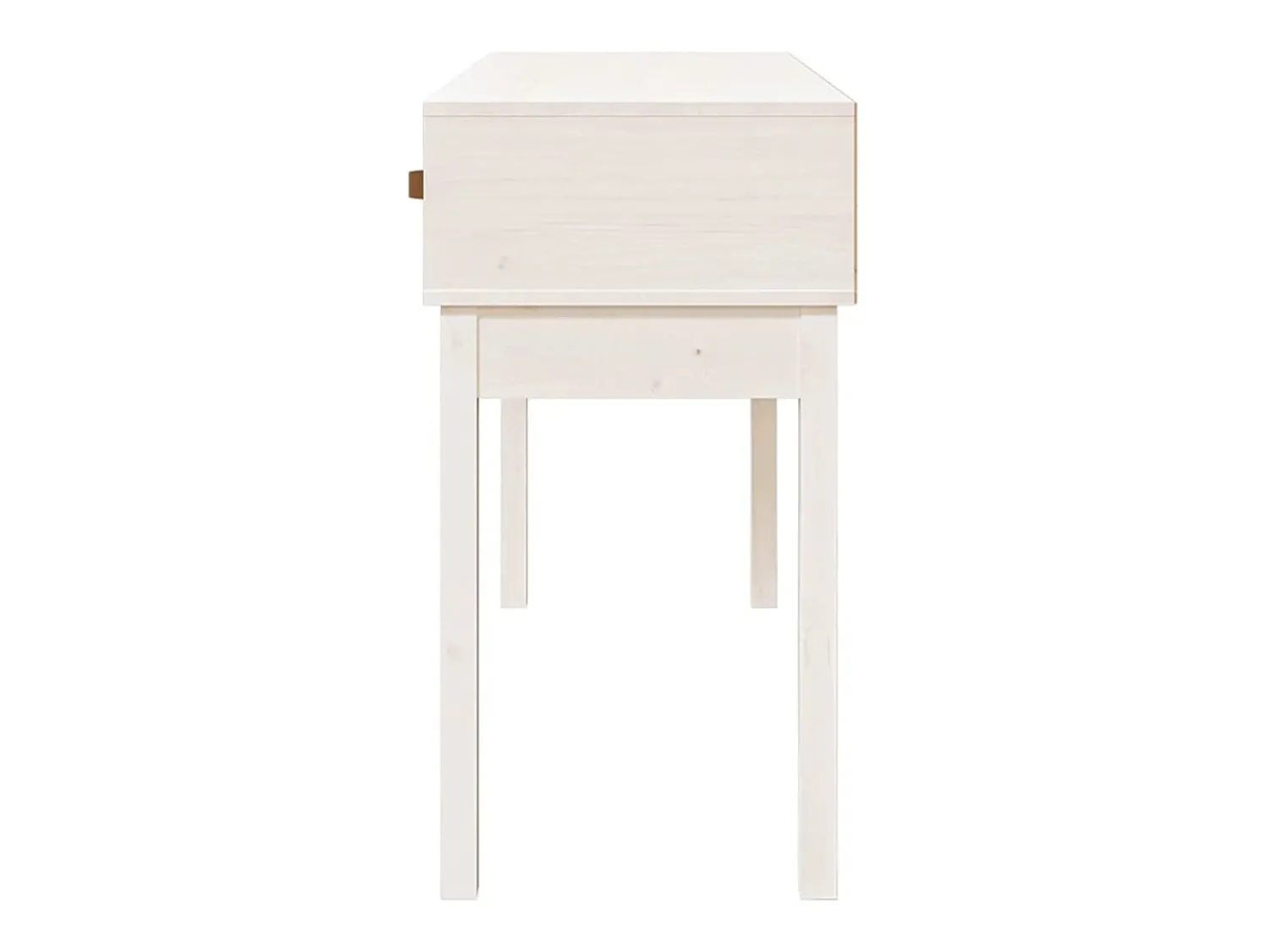 Sale Mesa consola 114x40x75 cm pinho maciço PT992396 Branco