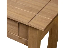 Consola*vidaxl Mesa consola 110x40x72 cm pinho maciço Panama Natural claro