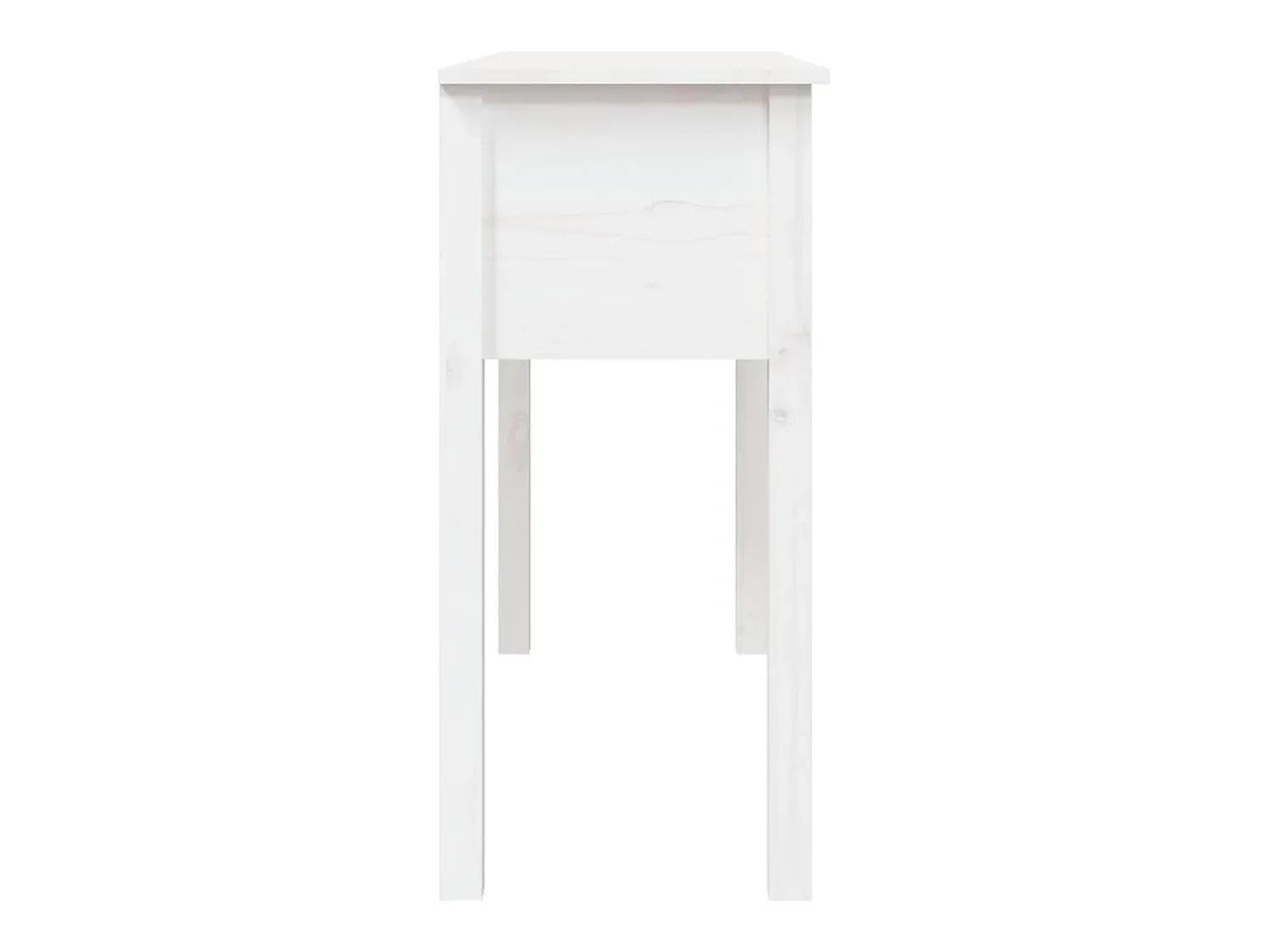vidaxl Mesa consola 100x35x75 cm pinho maciço^ Consola