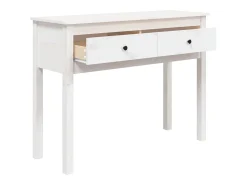 vidaxl Mesa consola 100x35x75 cm pinho maciço^ Consola