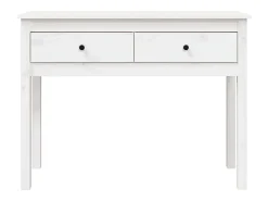 vidaxl Mesa consola 100x35x75 cm pinho maciço^ Consola