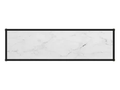 Consola*vidaxl Mesa consola 120x35x75 cm vidro temperado Branco