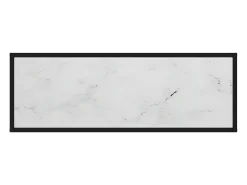 Discount Mesa consola 100x35x75 cm vidro temperado PT231842 Branco