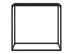 Mesa consola 80x35x75 cm vidro temperado PT549439^ Consola