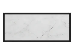 Consola| Mesa consola 80x35x75 cm vidro temperado PT601403 Branco