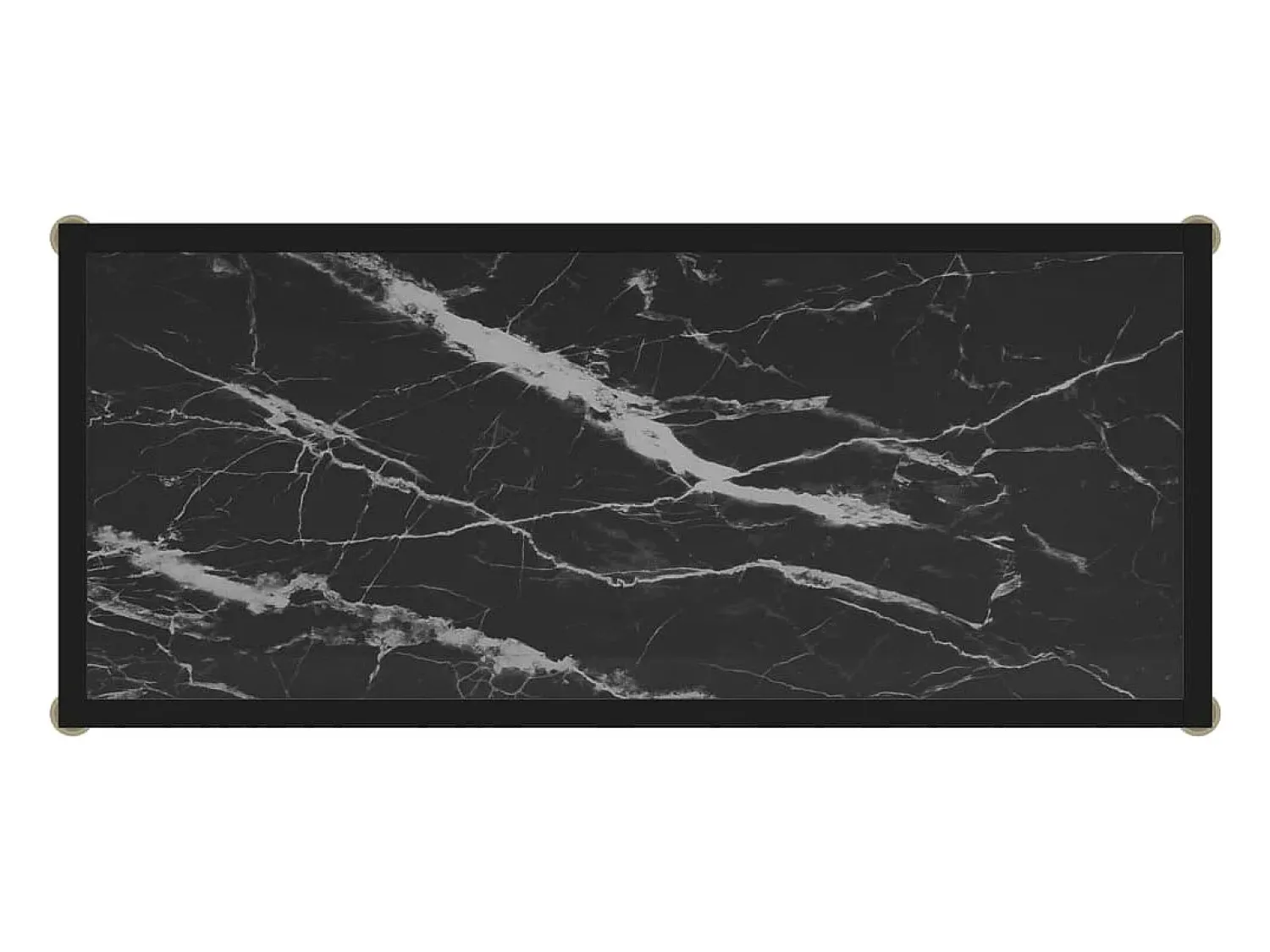 Consola*vidaxl Mesa consola 80x35x75 cm vidro temperado Preto