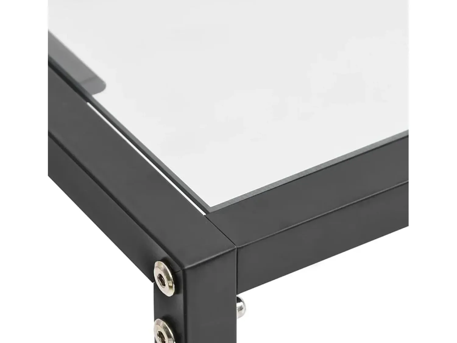 Discount vidaxl Mesa consola 140x35x75,5 cm vidro temperado Transparente