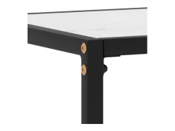 Mesa consola 120x35x75 cm vidro temperado PT804257^ Consola