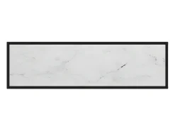 Mesa consola 120x35x75 cm vidro temperado PT804257^ Consola