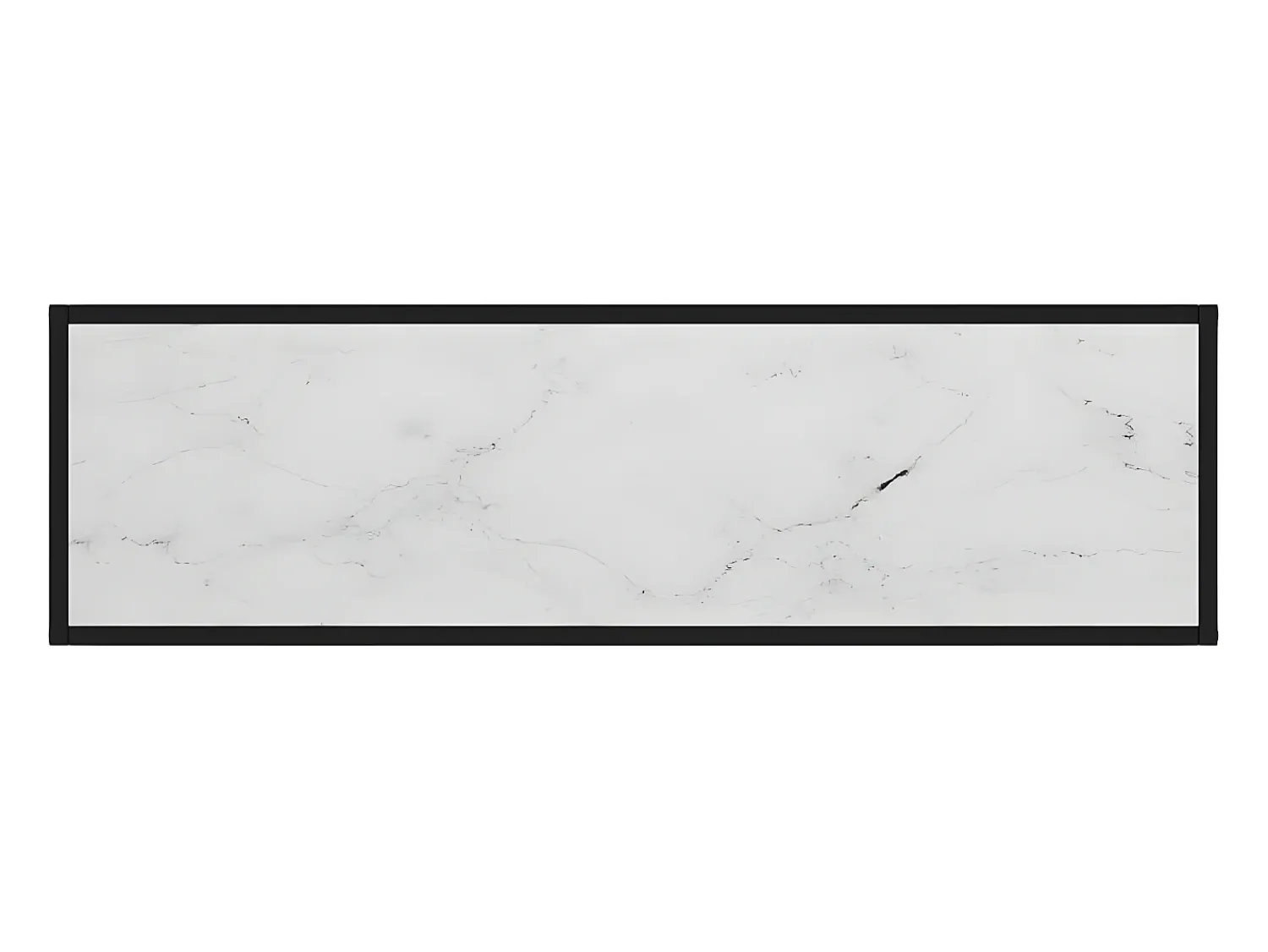 Mesa consola 120x35x75 cm vidro temperado PT804257^ Consola