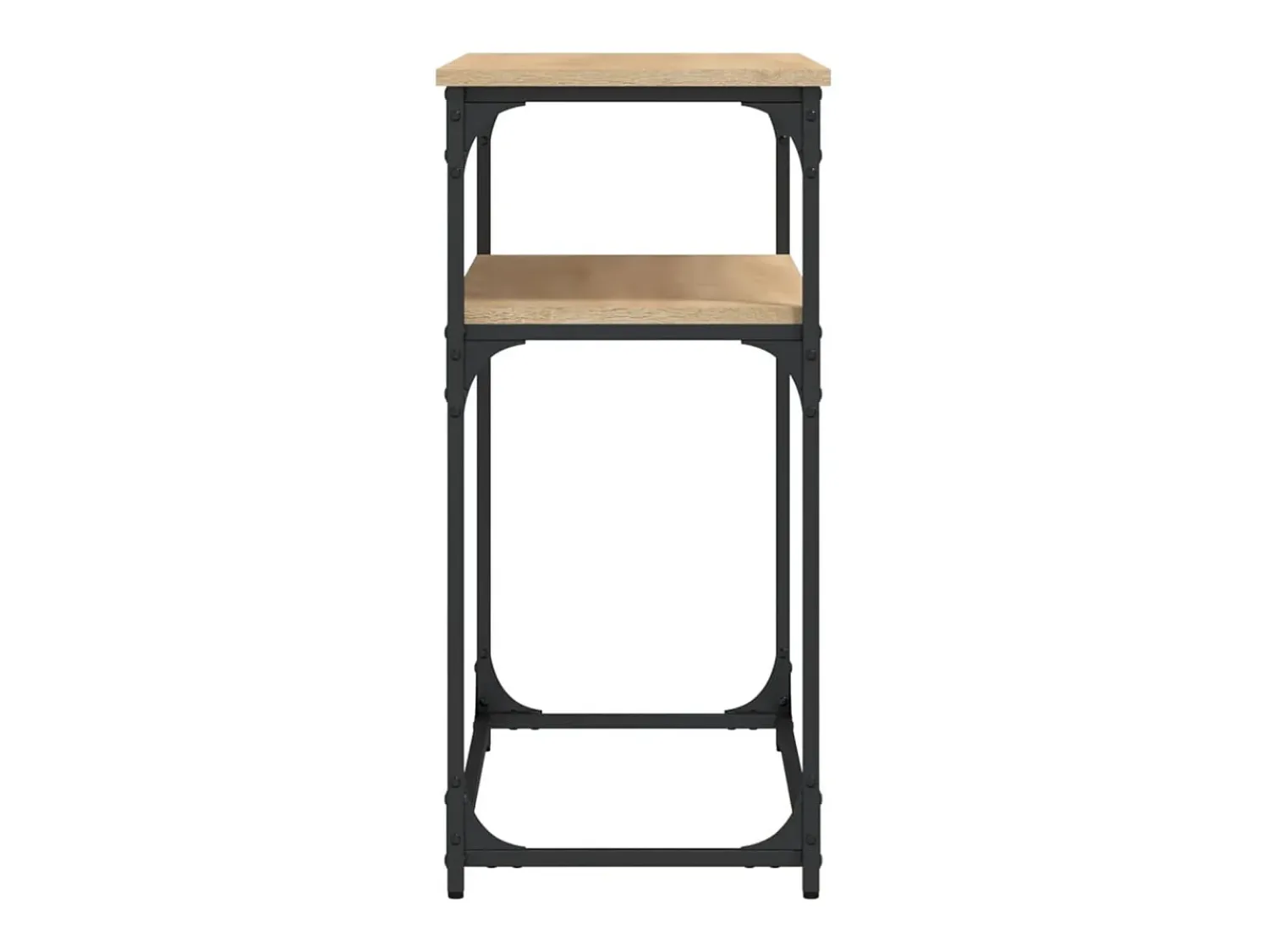 Mesa consola 100x35,5x75cm derivados de madeira carvalho sonoma PT132112^ Consola
