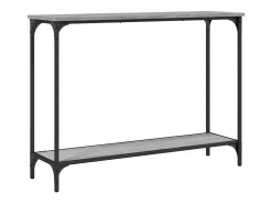 Best vidaxl Mesa consola 101x30,5x75cm derivados de madeira sonoma Cinzento