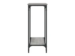 Best vidaxl Mesa consola 101x30,5x75cm derivados de madeira sonoma Cinzento