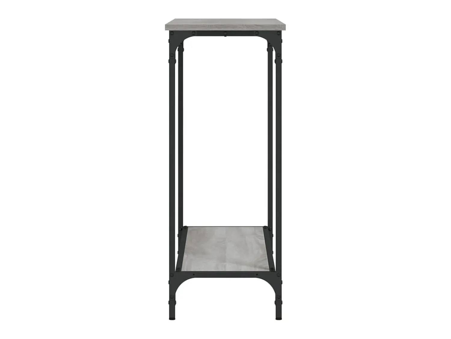 Best vidaxl Mesa consola 101x30,5x75cm derivados de madeira sonoma Cinzento