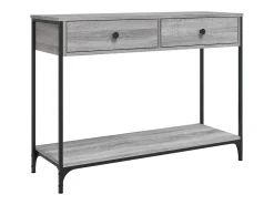 vidaxl Mesa consola 100x34,5x75cm derivados de madeira sonoma^ Consola
