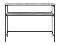 Mesa consola 100x35,5x75cm derivados de madeira sonoma PT387444^ Consola