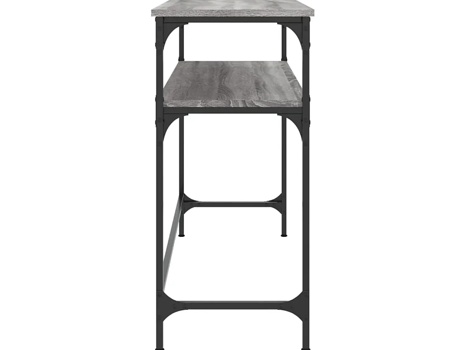 Mesa consola 100x35,5x75cm derivados de madeira sonoma PT387444^ Consola