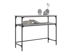 Mesa consola 100x35,5x75cm derivados de madeira sonoma PT387444^ Consola