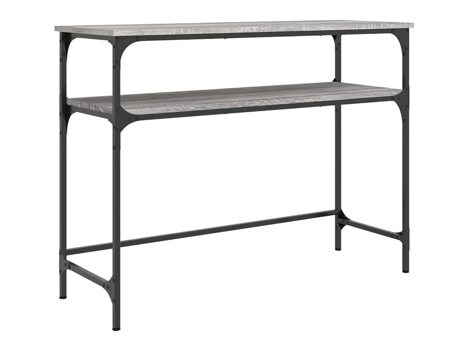Mesa consola 100x35,5x75cm derivados de madeira sonoma PT387444^ Consola