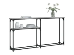 Discount Mesa consola 145x22,5x75cm derivados de madeira sonoma PT107203 Cinzento