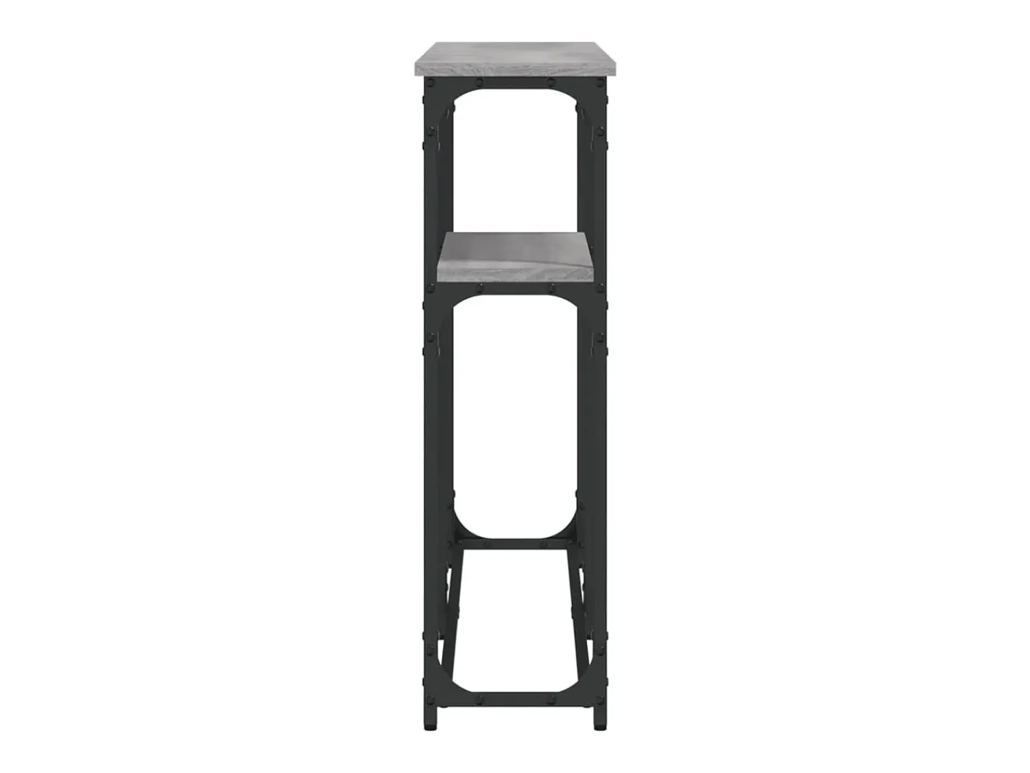 Discount Mesa consola 145x22,5x75cm derivados de madeira sonoma PT107203 Cinzento