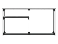 Discount Mesa consola 145x22,5x75cm derivados de madeira sonoma PT107203 Cinzento