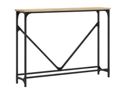Hot Mesa consola 102x22,5x75cm derivados de madeira carvalho sonoma PT725673 Castanho