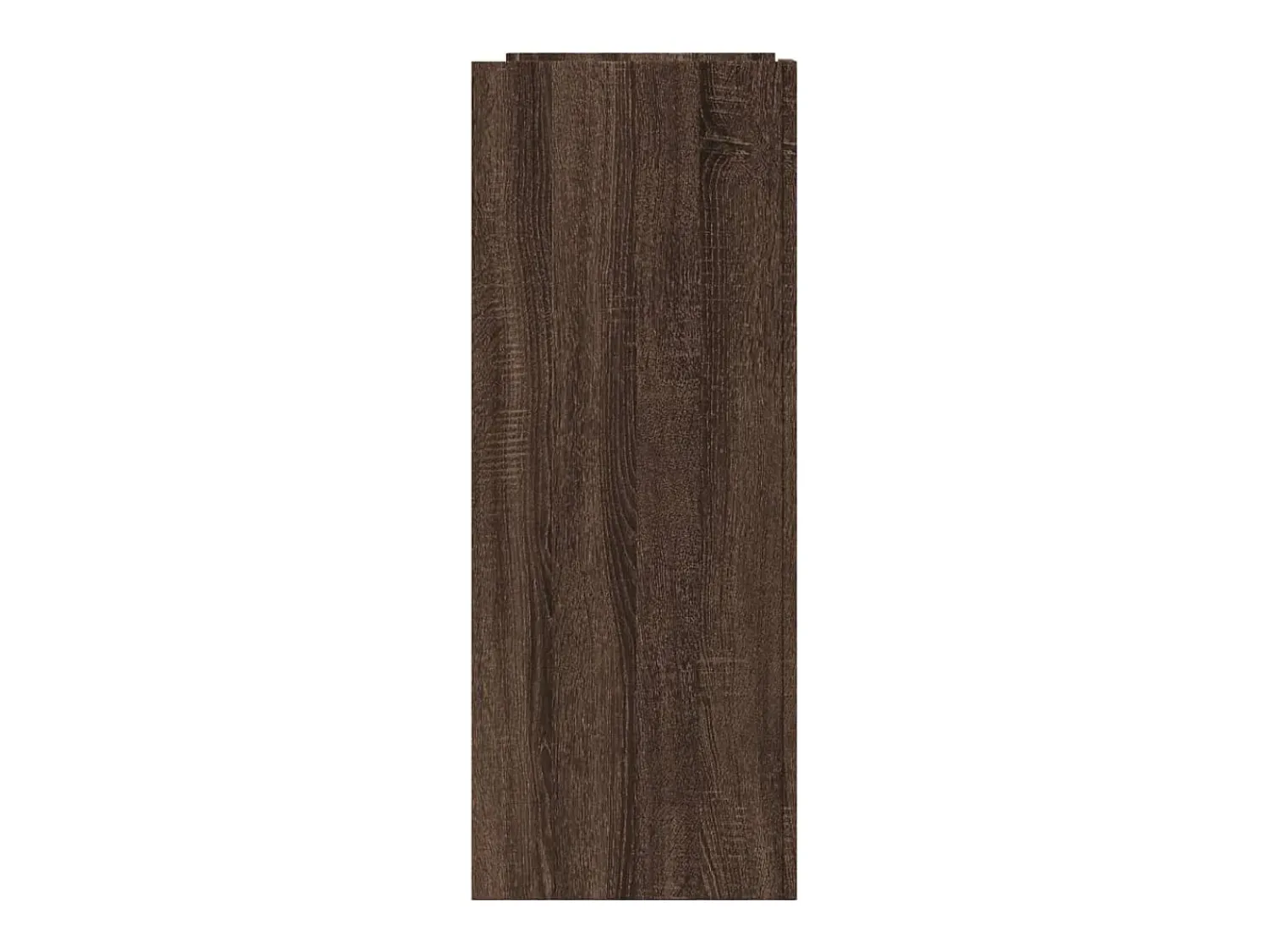 Outlet Mesa consola 100x35x90cm derivados de madeira carvalho PT645208 Castanho