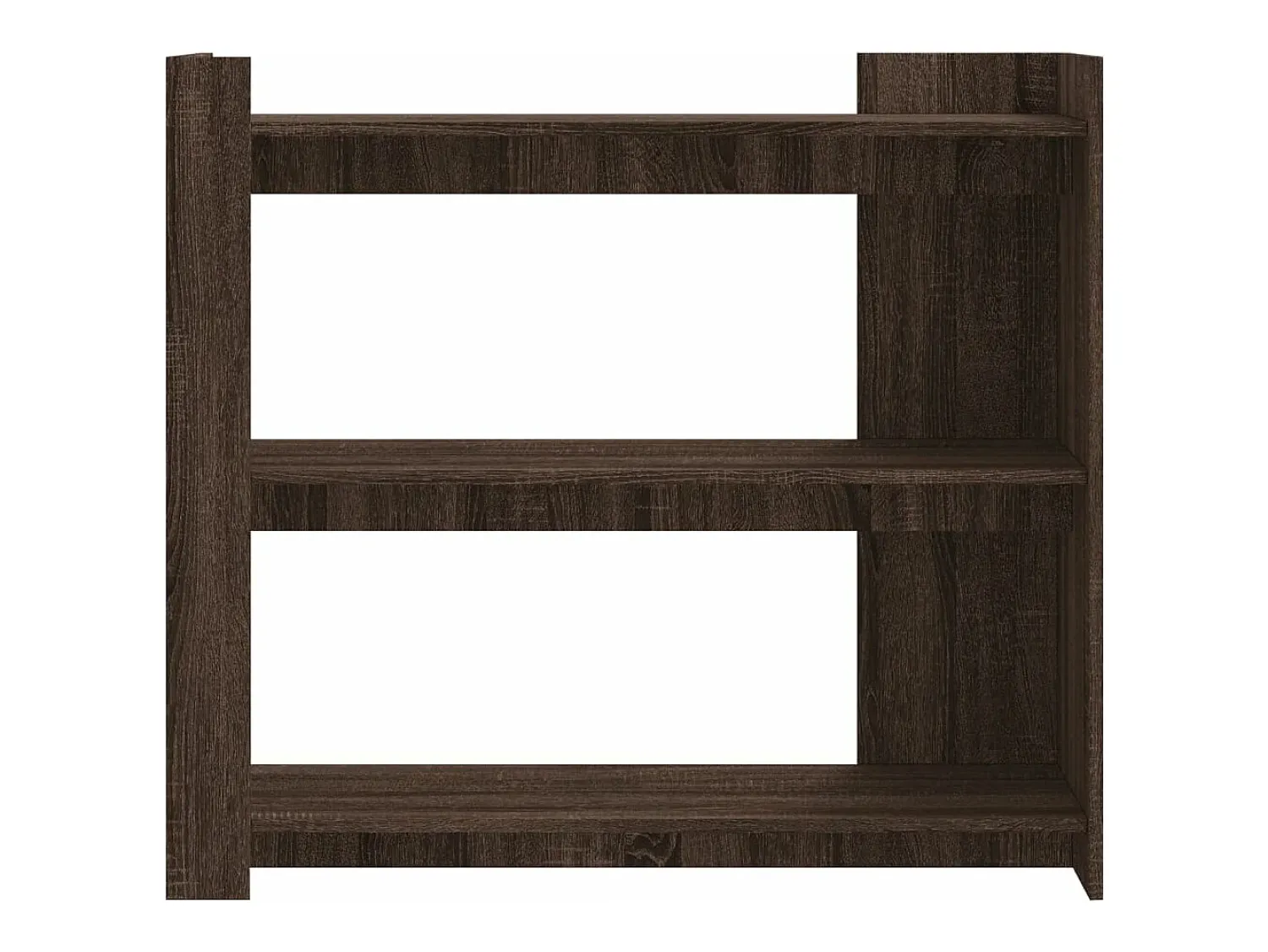 Outlet Mesa consola 100x35x90cm derivados de madeira carvalho PT645208 Castanho
