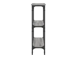 Discount vidaxl Mesa consola 100x22,5x75cm derivados de madeira sonoma Cinzento