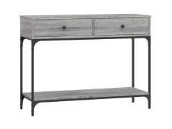 Mesa consola 100x34,5x75cm derivados de madeira sonoma PT387411^ Consola