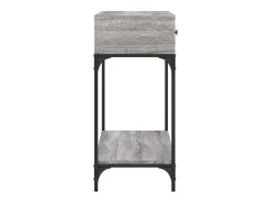 Mesa consola 100x34,5x75cm derivados de madeira sonoma PT387411^ Consola