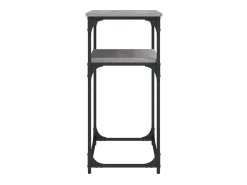 Consola* Mesa consola 100x35,5x75cm derivados de madeira sonoma PT723492 Cinzento