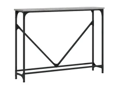 Mesa consola 102x22,5x75cm derivados de madeira sonoma PT640523^ Consola