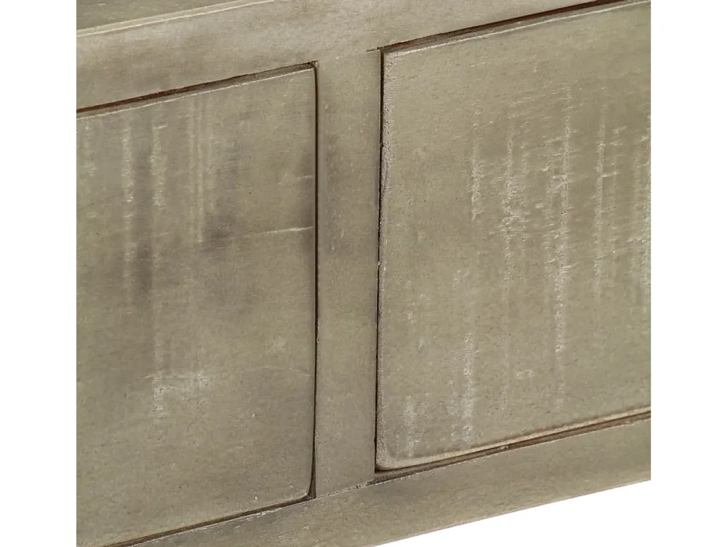 New vidaxl Mesa consola 110x35x76cm mangueira mangueira c/ bronze Cinzento