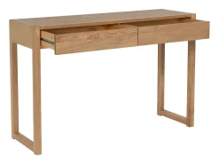 Consola*Vente-unique Mesa console com 2 gavetas em cor natural - NELIZAR Natural claro