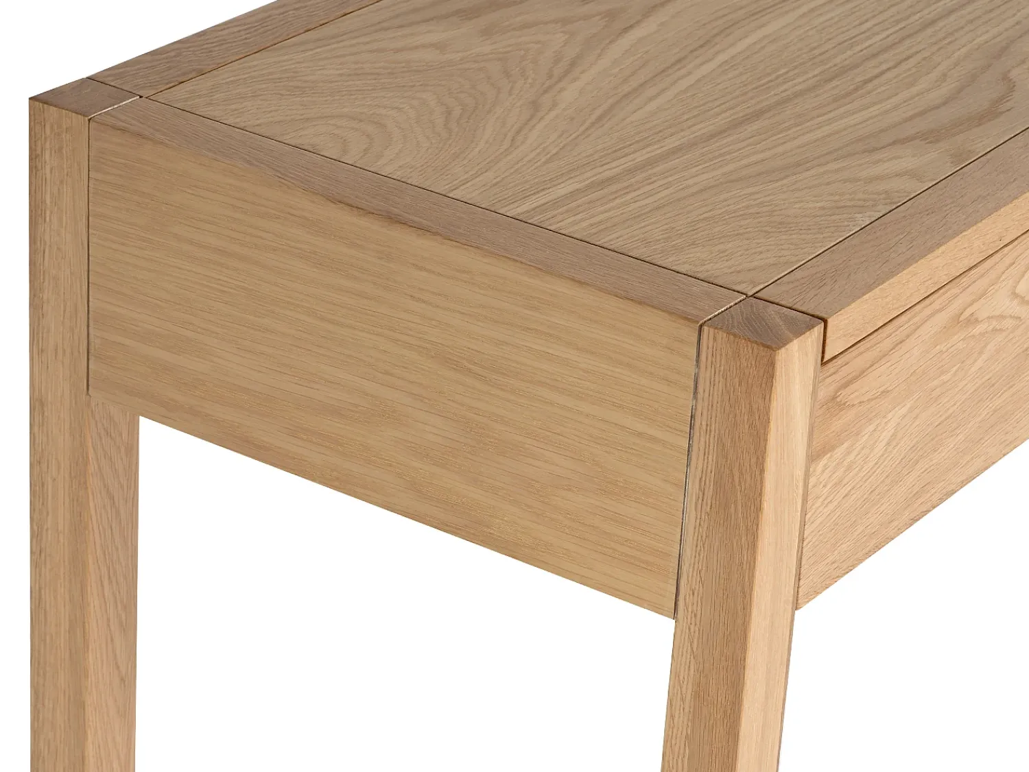 Consola*Vente-unique Mesa console com 2 gavetas em cor natural - NELIZAR Natural claro