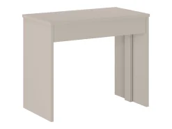 Vente-unique Mesa console extensível 12 lugares - 6 extensões - - ONEGA Bege