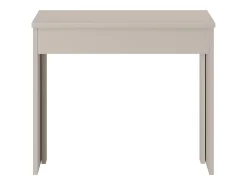 Vente-unique Mesa console extensível 12 lugares - 6 extensões - - ONEGA Bege