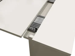 Vente-unique Mesa console extensível 12 lugares - 6 extensões - - ONEGA Bege