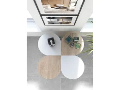 Online Herdasa Mesa de apoio - A62cm x L46cm x P55cm carvalho claro -Trébol Natural claro
