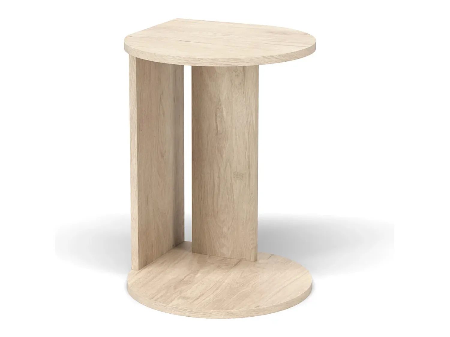Online Herdasa Mesa de apoio - A62cm x L46cm x P55cm carvalho claro -Trébol Natural claro