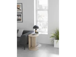 Online Herdasa Mesa de apoio - A62cm x L46cm x P55cm carvalho claro -Trébol Natural claro