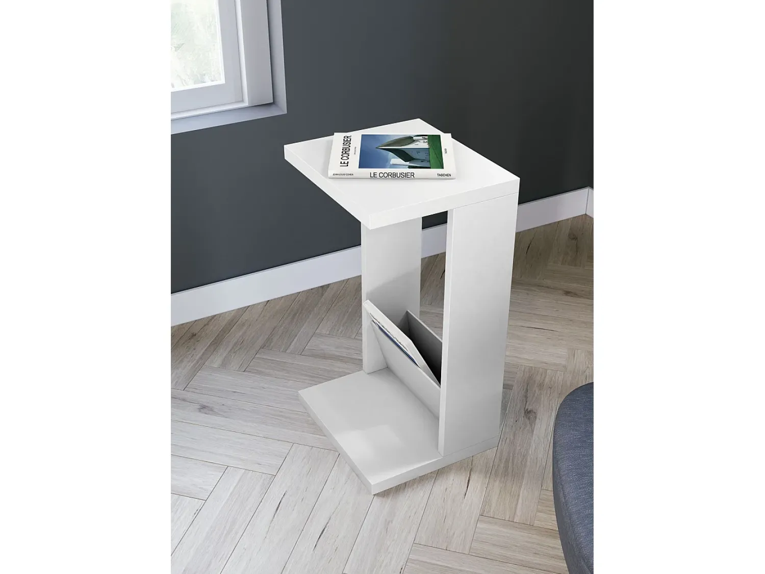 Herdasa Mesa de apoio - A70cm x L40cm x P35cm -Trébol^ Mesa De Apoio
