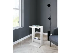 Herdasa Mesa de apoio - A70cm x L40cm x P35cm -Trébol^ Mesa De Apoio
