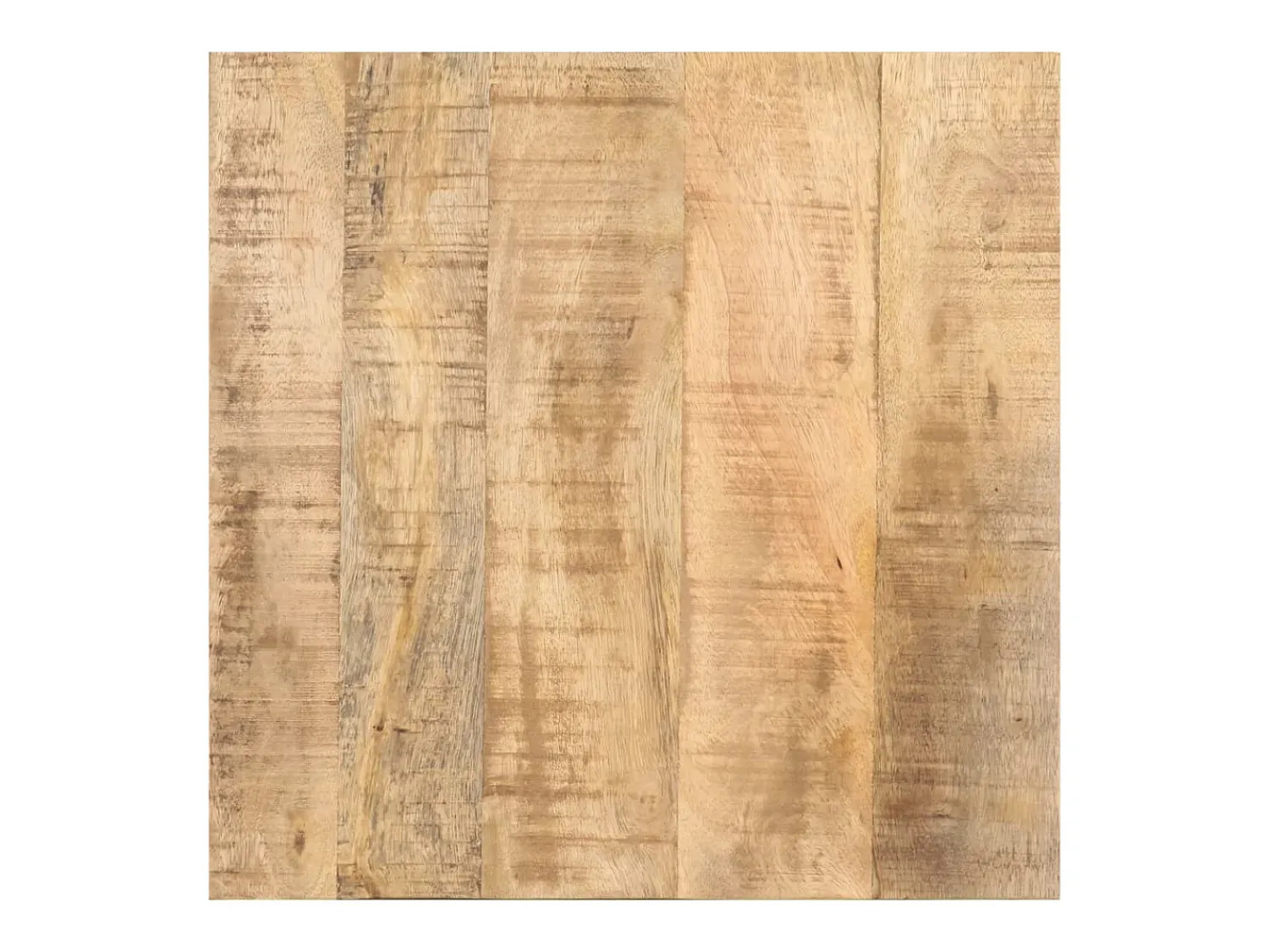 Mesa De Apoio*vidaxl Mesa de apoio c/ rodas 40x40x42 cm madeira de mangueira áspera Natural claro