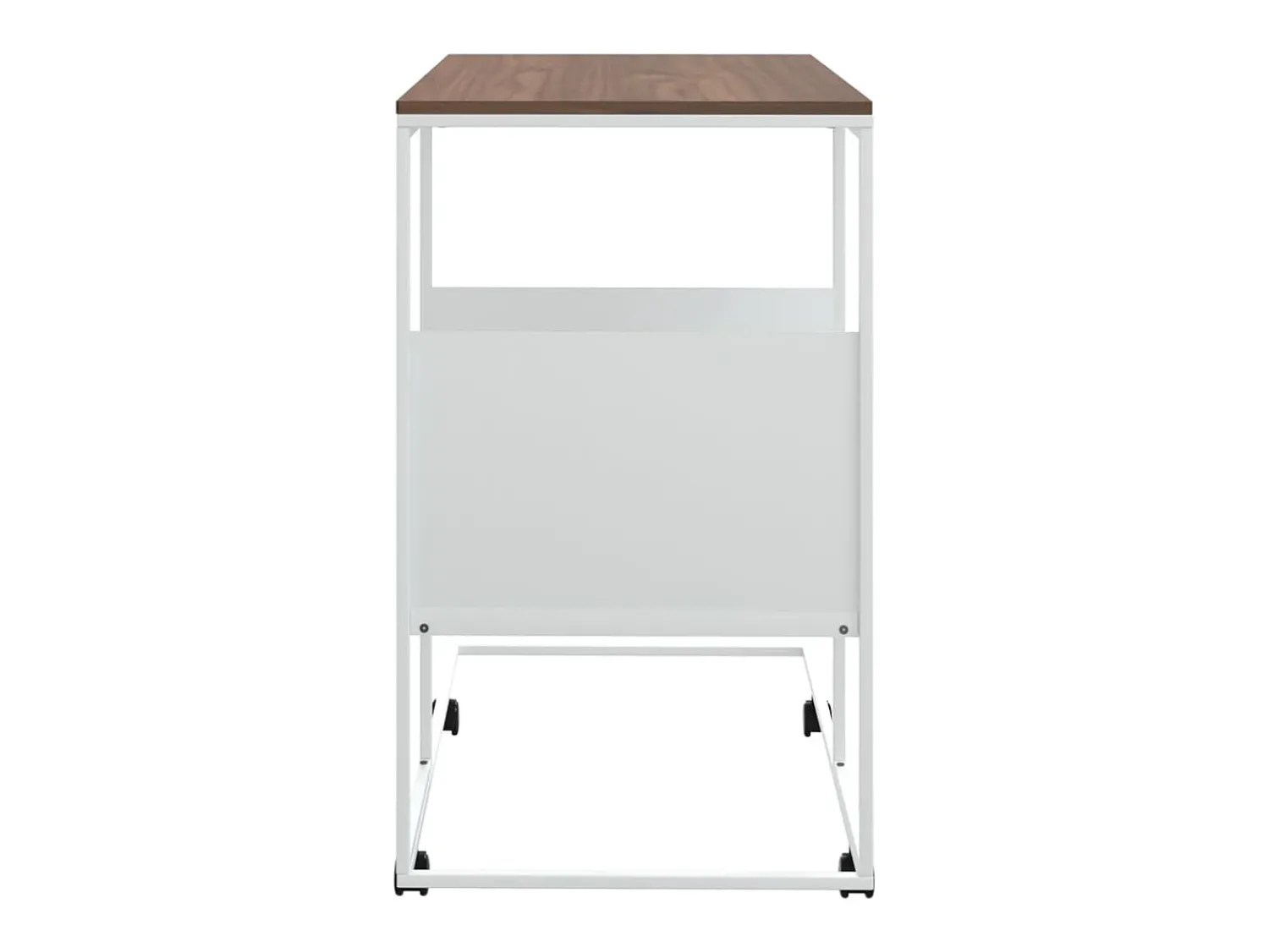 Online vidaxl Mesa de apoio c/ rodas 55x36x63,5cm derivados de madeira Branco
